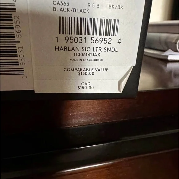 Coach Black Minimalist Sandals with Modern Design - Picture 7 of 8